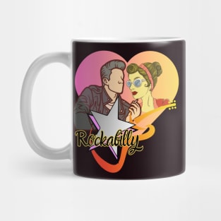 Rockabilly Greaser  50s fashion Mug